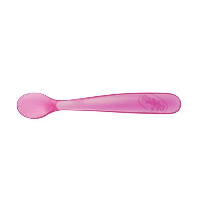 Soft Spoon Bi-Pack (6m+) (Pink)